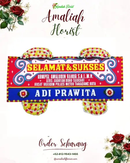 Papan Bunga Ucapan Selamat Kalikurmo
